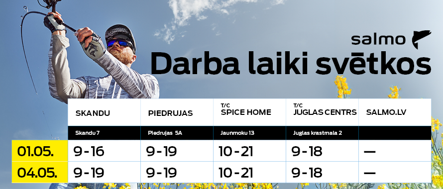 Darba laiki svētkos!