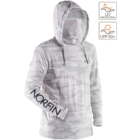 Krekls Norfin SUN PRO GUARD HOODIE Gray