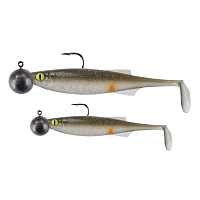 Gumijas mānekļu komplekts Balzer 71 ° North COD/COALFISH 60/80g, 12/15cm