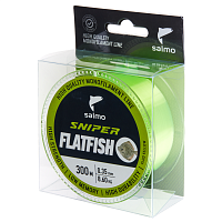 Aukla monofīlā Salmo Sniper FLATFISH Fluo Yellow 300