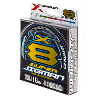Леска плетёная YGK X-BRAID SUPER JIGMAN X8 200M