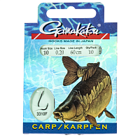 Āķi ar pavadiņu Gamakatsu CARP 3310F