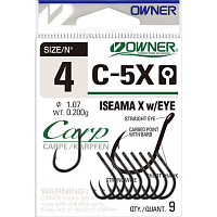 Āķi Owner CARP ISEAMA X w/EYE C-5X