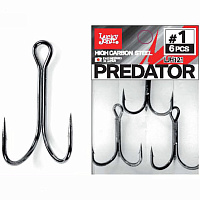 Крючки-двойники Lucky John PREDATOR LJH121