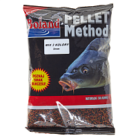 Pelletes Boland PELLET METHOD (3 krāsu MIX, 2mm)