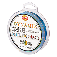 Леска плетёная WFT ROUND DYNAMIX KG Multicolor 300