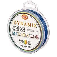 Леска плетёная WFT ROUND DYNAMIX KG Multicolor 300