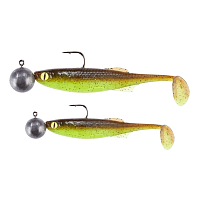 Gumijas mānekļu komplekts Balzer 71 ° North COD/COALFISH 60/80g, 12/15cm