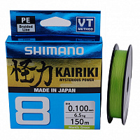 Aukla pītā Shimano KAIRIKI 150 Mantis Green