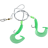 Морская оснастка Balzer TWIRLY TAIL RIG Green