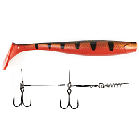 Виброхвосты Lucky John 3D BBS Series GIANT KUBIRA SWIM SHAD SET 10.3