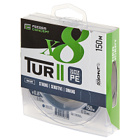 Aukla pītā Feeder Concept Tur II X8 BRAID Dark Grey 150