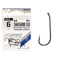 Āķi Owner TENKARA LONG-D BLACK CHROME