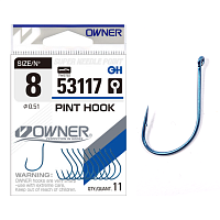 Крючки Owner PINT HOOK BLUE