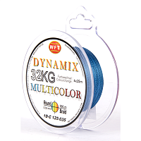 Леска плетёная WFT ROUND DYNAMIX KG Multicolor 300