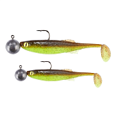 Gumijas mānekļu komplekts Balzer 71 ° North COD/COALFISH 60/80g, 12/15cm