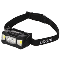 Pieres lukturis Atom HEADLAMP RECHARGEABLE 420 LUMEN