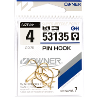 Āķi Owner PIN HOOK GOLD