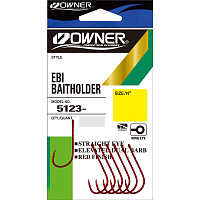 Крючки Owner EBI BAITHOLDER RED