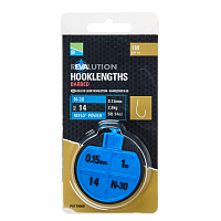 Крючки с поводком Preston REVALUTION N-30 HOOKLENGTHS