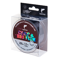 Aukla monofīlā Salmo Diamond CARP & BIG FISH FLUORO COATED Dark Brown 200