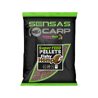 Пеллеты Sensas Super Feed Pellets FISHY HEMP 2mm