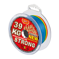 Леска плетёная WFT KG STRONG Multicolor 600