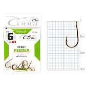 Āķi Cobra FEEDER CLASSIC CF201