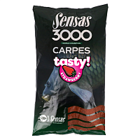 Barība Sensas 3000 CARP TASTY Strawberry