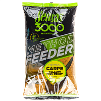 Прикормка Sensas 3000 METHOD FEEDER CARP YELLOW