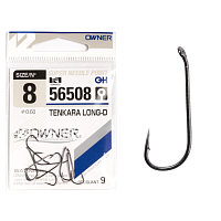 Āķi Owner TENKARA LONG-D BLACK CHROME