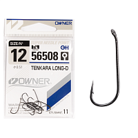 Āķi Owner TENKARA LONG-D BLACK CHROME