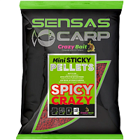 Пеллеты Sensas Mini Sticky Pellets SPICY CRAZY 2мм