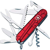 Нож Victorinox HUNTSMEN Red Translucent