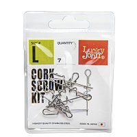 Спирали Lucky John CORKSCROW KIT