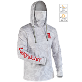 Krekls Lucky John SUN PRO HOODIE GRAY