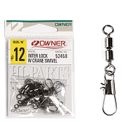 Вертлюги c застежками Owner INTER LOCK W CRANE SWIVEL