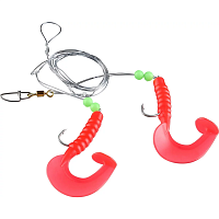 Jūras sistēma Balzer TWIRLY TAIL RIG Red