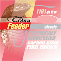 Крючки Cobra FEEDER CLASSIC