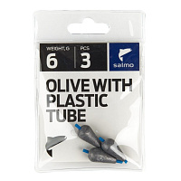 Набор грузил Salmo ОЛИВКА с кемб.