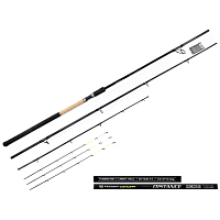 Fīdermakšķere Feeder Concept DISTANCE BLACK 100