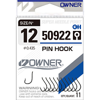 Крючки Owner PIN HOOK BLACK CHROME