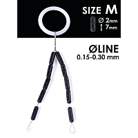 Gumijas stoperi Salmo RUBBER CYLINDER STOPS