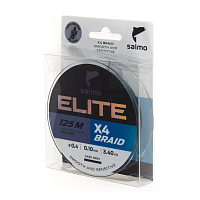 Aukla pītā Salmo Elite X4 BRAID Dark Gray 125