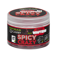 Вафтер Sensas SUPER WAFTERS Spicy Crazy 8mm