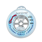 Aukla fluorokarbona Aquantic FLUORO SHELL LEADER 50m