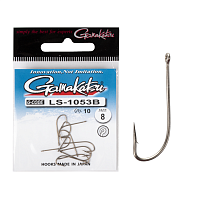 Крючки Gamakatsu LS-1053B NEW LABEL EYED HOOKS BRONZE