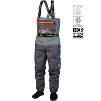 Brienambikses Norfin PILOT STOCKINGFOOT GRAY