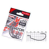 Крючки офсетные Lucky John PREDATOR LJH350