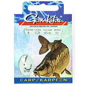Āķi ar pavadiņu Gamakatsu CARP 3310F